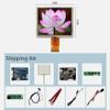 5''Inch 640(RGB)480, VGA 159PPI 50 pins FPC Complete Display ZJ050NA-08C a-Si TFT-LCD, LCM Touch Panel + H-D LCD Controller Board for Door Phone LCD Screen view 2