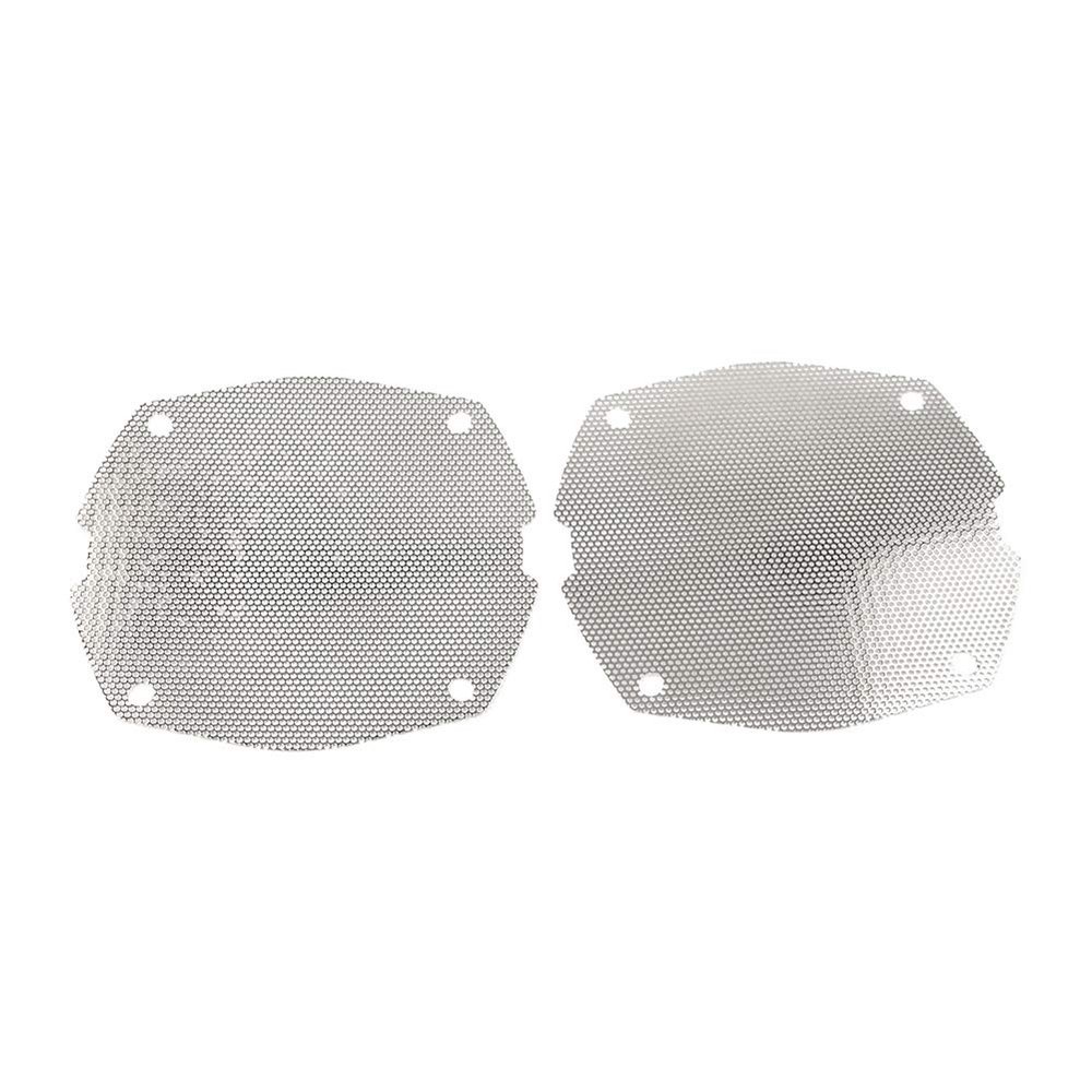 Cnkaka036 Motorcycle Fairing Speaker Grill Covers Front Speaker Grill for Harley Electra Glide FLH FLHTC 1998-2013