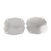 Cnkaka036 Motorcycle Fairing Speaker Grill Covers Front Speaker Grill for Harley Electra Glide FLH FLHTC 1998-2013 view 1