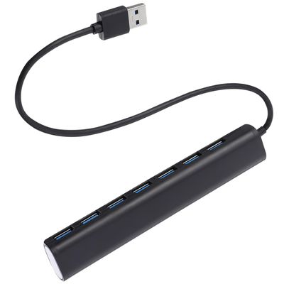 Angoily USB Hub Expansion Transfer Adapter with High-Speed Splitter for Laptop Desktop Portable Multi-Interface Docking Station with Voltage-stabilizing Chip for Reliable Hard Drive