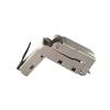150 Degree Flex Angle RJ45 Termination Plug Cat 6A Field Connector Shielded Quick Install view 1