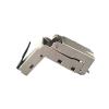 150 Degree Flex Angle RJ45 Termination Plug Cat 6A Field Connector Shielded Quick Install view 2