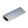 BUGUUYO USB Hub Charging Port with Separate On/Off Switch USB Expansion Transfer Splitter for Laptop and Desktop for Business Travel and Multi-Device Charging view 1