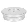 HiFi Disc Stabilizer for, Turntable Stabilizer, 250g Aluminum y Record Weight Clamp with 7.ole, Reduces Vib for Belt and Direct Drive Turntables (Silver) view 2