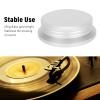 HiFi Disc Stabilizer for, Turntable Stabilizer, 250g Aluminum y Record Weight Clamp with 7.ole, Reduces Vib for Belt and Direct Drive Turntables (Silver) view 3