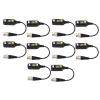 5 Pair 8MP BNC Video Balun Ector, ed Pair Transmitter with AHD CVBS, ABS Housing Balun Transceiver for CCTV rity System view 2