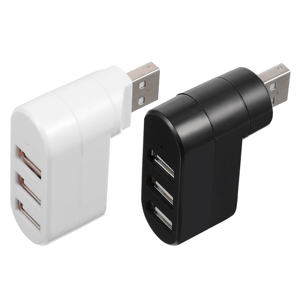 TIDTALEO 2pcs USB Hub USB Hub High-Speed Data Transfer Multi-Functional Splitter for Laptop Notebook Portable Plug and Play Compatible with Windows and