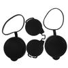 MERRYHAPY 3pcs Rubber Binocular Lens Covers Objective Protective Caps Fit Telescope Eyepiece Protection Outdoor Water-Resistant Lens Caps for Hiking Bird Watching Traveling view 1