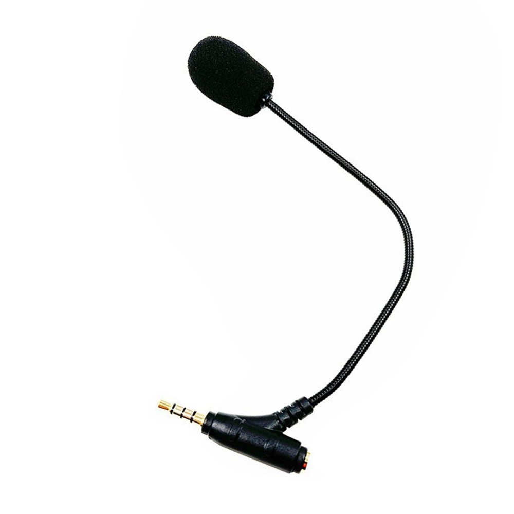 3.5mm Microphone Replacement for PC Gamings Headsets Headphones 3.5mm Flexible Gamings Headsets Microphone