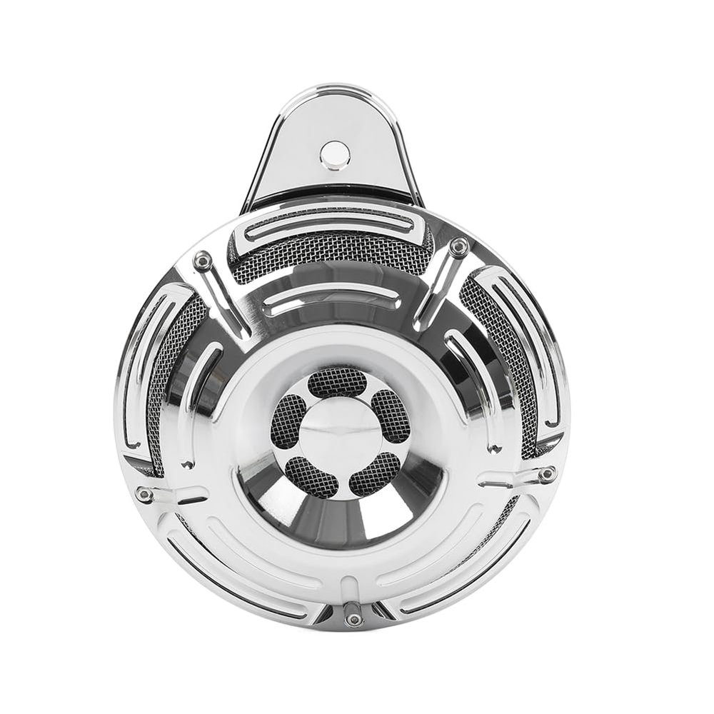 Cnkaka036 1 Pc Horn Speaker Cover Aluminum F For Harley Big Twin 91-23(For Evo/For Twin Cam/For M8)