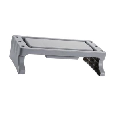 Holibanna Multifunctional Monitor Stand Riser with Organizer for Desktop Laptop Tv Space-saving Elevated Shelf for Office and Home Use Grey Computer Screen Holder