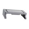 Holibanna Multifunctional Monitor Stand Riser with Organizer for Desktop Laptop Tv Space-saving Elevated Shelf for Office and Home Use Grey Computer Screen Holder view 1