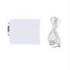 LINGQE Portable M1ni V/GA to HDMI-Compatible Converter VGA2HDMI Video Box Adapter 1080P for PC HDTV Projector TV view 1