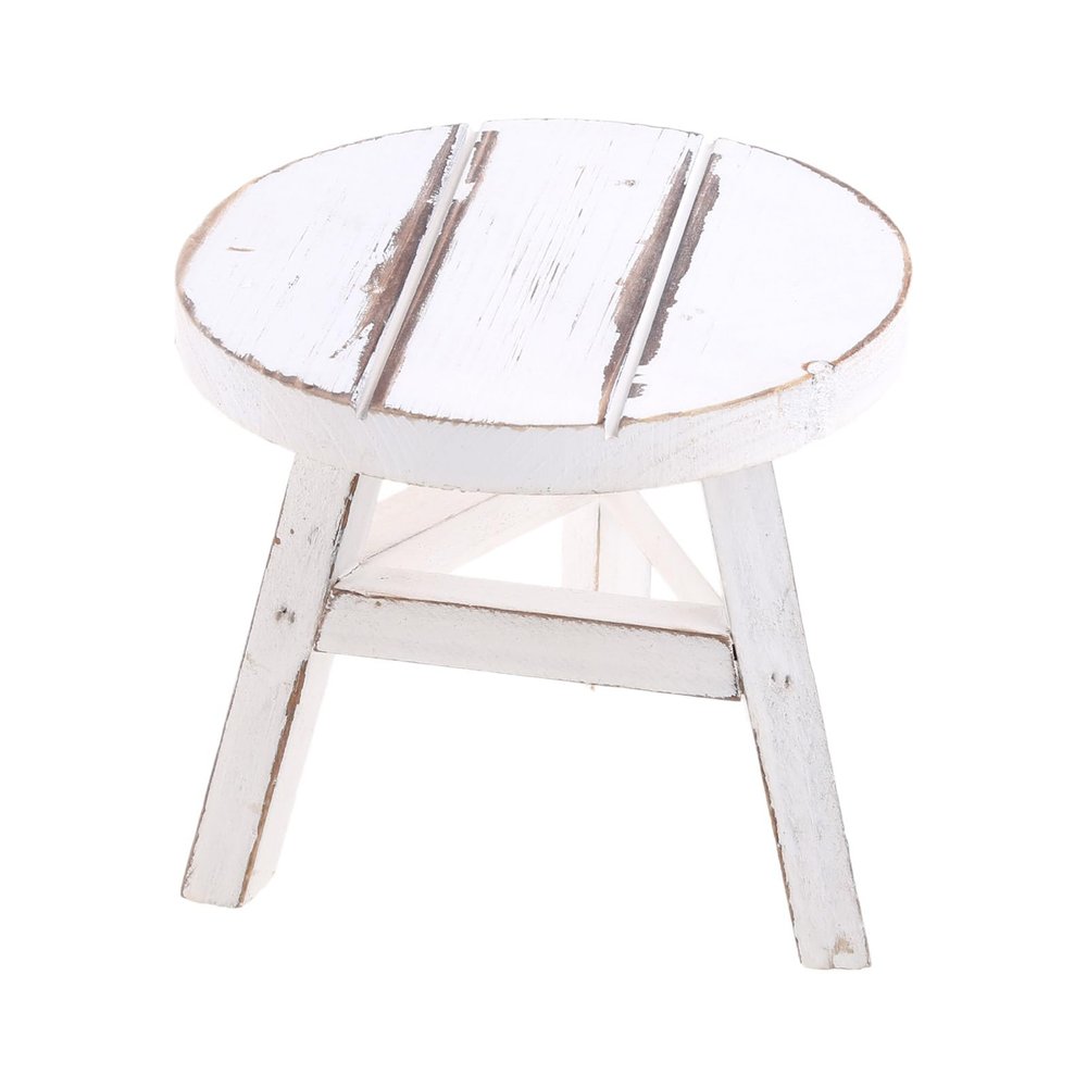 Small Table Props For Newborn Photography Retro Photo Photo Wood Stool Baby Bath Grooming Grooming Set For Newborns