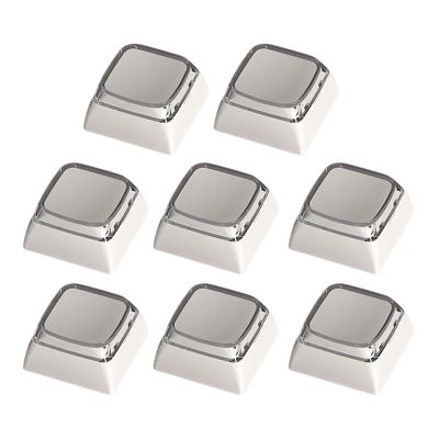 8pcs XDA Height Backlight Keycaps for Mechanical Keyboards Enthusiasts and Office Professional Customization Keyboards Keyboard Keycaps