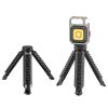 2pcs Portable Pocket Keychain Flashlight Tripod Light Bracket Working Light Stand For Camping Fishing Outdoor Supplies Portable Pocket Flashlight Tripod Fishing Accessories Adjustable Height Bracket view 2