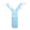 BELLIFFY Portable Mini USB Folding Fan Double-headed Lightweight Rechargeable Cooling Device for Summer Travel Outdoor Use with Airflow and Quiet Operation view 1
