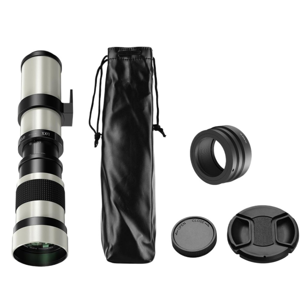Compatible for Canon RF Mount 420-800mm F8.3 Manual Telephoto Zoom Lens for R R3 R5 R6 R10 R100 Z5 Z9 Z30(for RF Mount 2)