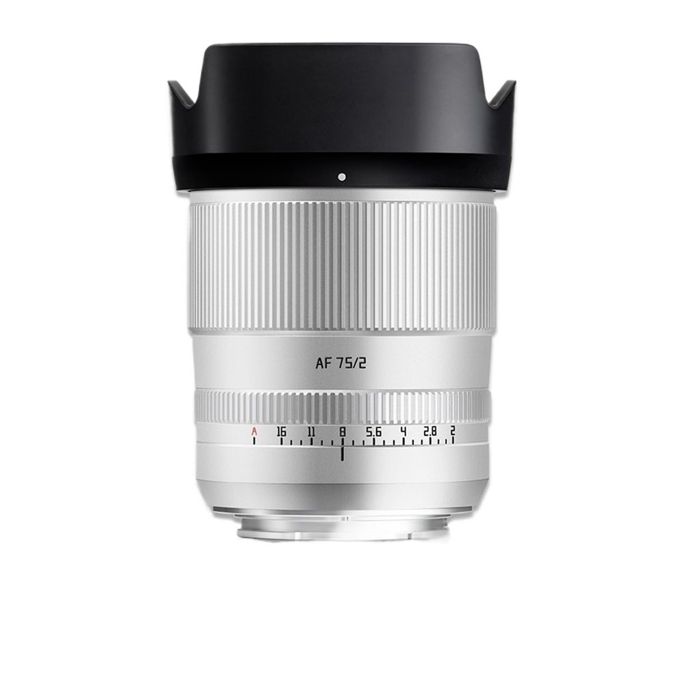 Compatible for Sony E-Mount A6400 A7RIII ZVE-10 FX30 75mm F2 Full Frame Auto Focus Portrait Lens XF ZFC L(AF 75mm F2 S,Z)