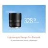 Compatible for Sony E-Mount A6400 A7RIII ZVE-10 FX30 75mm F2 Full Frame Auto Focus Portrait Lens XF ZFC L(AF 75mm F2 S,Z) view 3