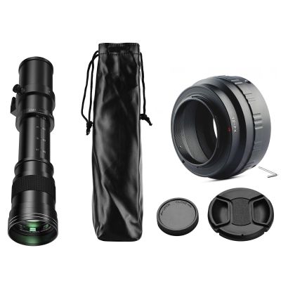 Compatible for Canon RF Mount 420-800mm F8.3 Manual Telephoto Zoom Lens for R R3 R5 R6 R10 R100 Z5 Z9 Z30(for X 01)