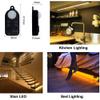 3-in-1 On/Off Switch Cable+ PIR Motion Body Sensor Switch+ PWM LED Dimmer with Light Sensing Detection Time Delay Function for DC 5V-24V LED Strip DIY Lighting Camera (USB Connector, Black) view 3