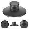 Black Turntable Stabilizer, Record Player Disc Clamp Vib Weight nce Tool, Metal Stabilizer for Records, Enhanced eo I and Ry for ophiles view 4