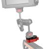 banapoy Mini Quick Release Plate, QR Plate Camera Tripod Mount Adapter with 1/4 3/8 Inch Screws Thread, for Camera Tripods Stabilizer, Monopods, Video Monitors view 2
