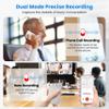 AI Voice Recorder, 64GB Audio Note Recorder with TranscribeSummarize, Free 1200 min of Transcription per Month, App Control, Supports 112 Languages, Magnetic Case, for Lectures, Meetings, Calls view 2