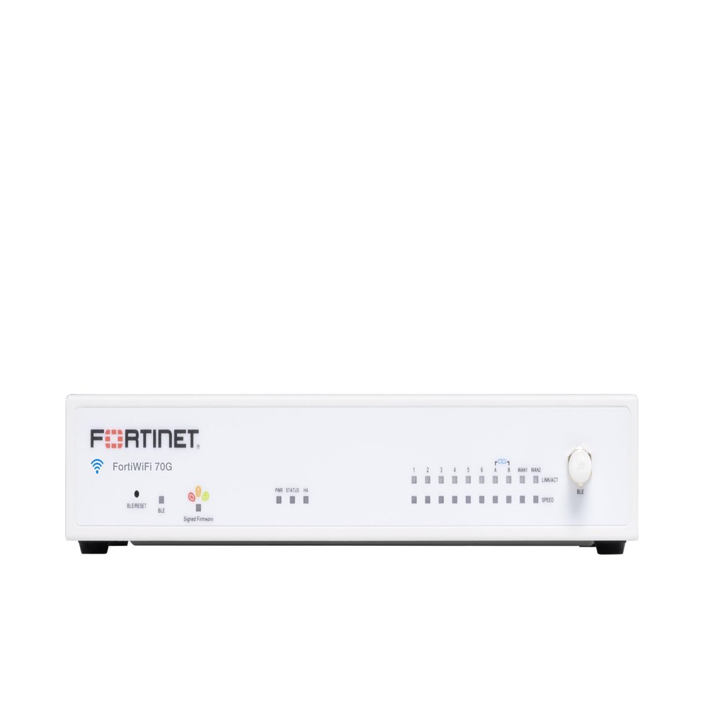 Fortinet FortiWiFi 70G Secure Wireless Firewall | Wi-Fi 6 Next-Gen SD-WAN Security Gateway (FWF-70G-A)