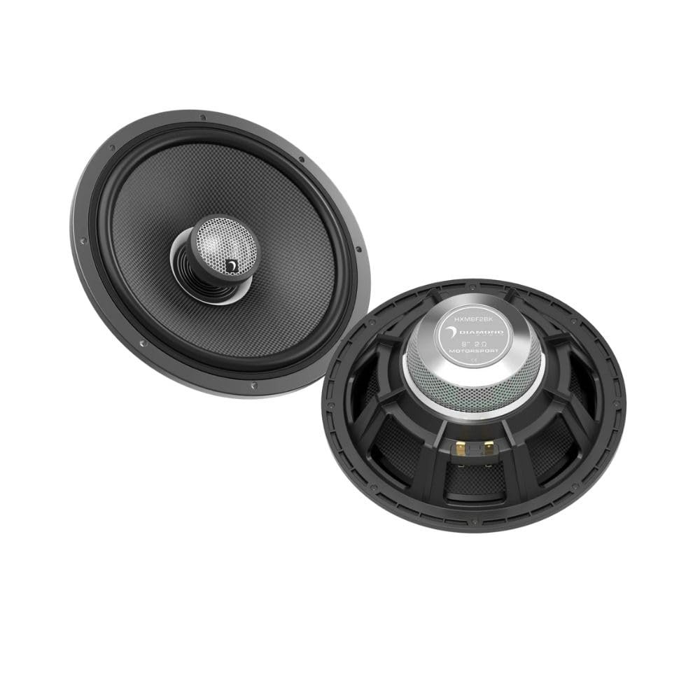 HXM8F2BK- 8" 2-Way HIGH 0UTPUT Marine Speaker (2)