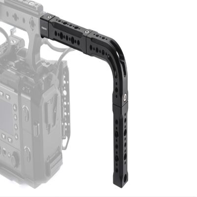Tilta Top Handle Extension V2 Compatible with Fujifilm GFX ETERNA | Adjustable Modular Design | 1/4-20 & 3/8-16 Mounting Points | Multiple Lengths | Lightweight Aluminum - Black
