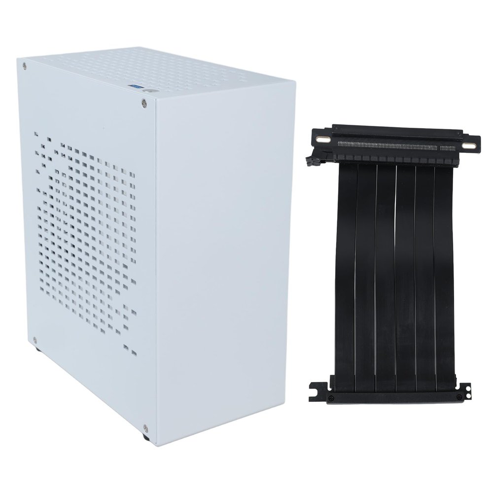 Aluminum ITX Chassis for Gaming Desktop PC Case USB3.0 Graphics Card RTX2070 with PCIE3.0 Cable ITX Motherboards Case