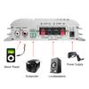 BAFOVY 2.1 Channel Car Amplifier AMP Mini Audio Stereo Heavy Bass 12V 40Wx2 + 60Wx1 Subwoofer Output with Low Noise Aluminum Alloy for Car Motorcycle Boat view 3