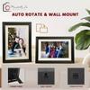 10.1 Frameo WiFi Smart Digital Photo Frame, 32GB with HD IPS Touchscreen, Auto-Rotate, Easy Photo & Video Sharing via Frameo App, Wall Mountable Electronic Gift for Family & Grandparents view 2