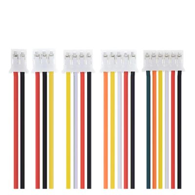 BHUPWZE 10PCS JST PH2.0 PH 2.0mm Wire Cable Connector 2/3/4/5/6/7/8/9/10/12 Pin Pitch Plug 10CM/20cm/30CM Length 26AWG(Single Head,10CM_/_3P)