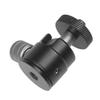 BESPORTBLE Aluminum Mini Ball Head Tripod Mount Adapter Screw Rotatable Swivel Clamp for Cameras Projectors Stable Photography Accessory for Outdoor and Professional Use view 1