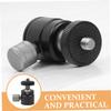 BESPORTBLE Aluminum Mini Ball Head Tripod Mount Adapter Screw Rotatable Swivel Clamp for Cameras Projectors Stable Photography Accessory for Outdoor and Professional Use view 4