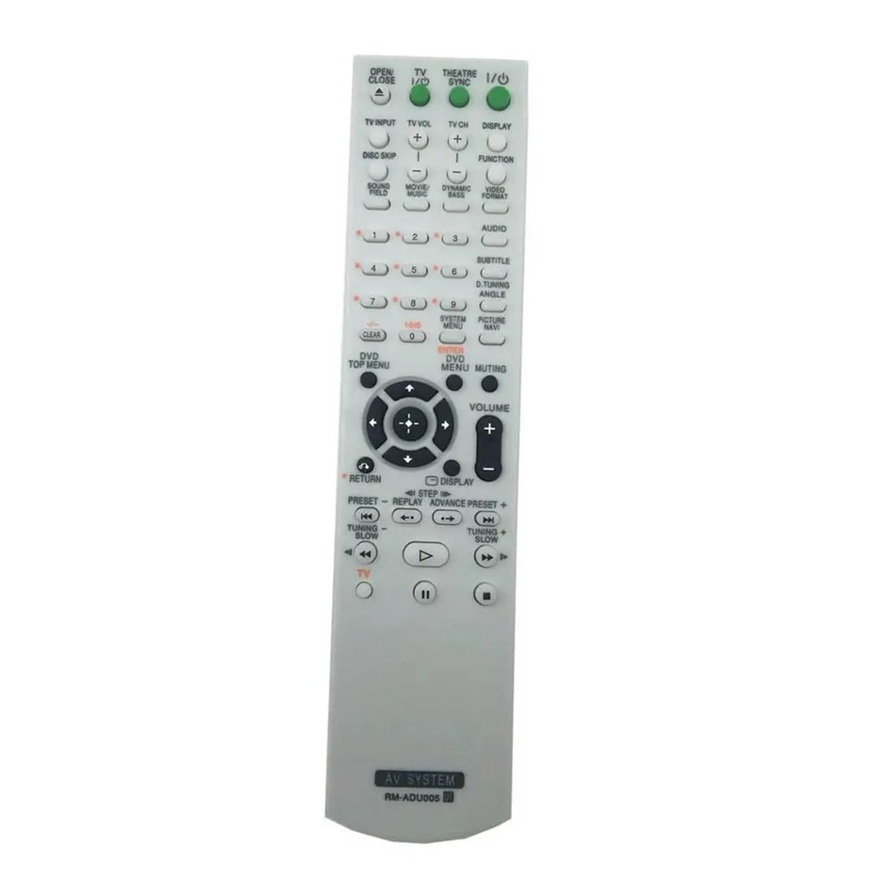 PORAKBC for RM-ADU005 RMADU005 DVD Home Theater System HCD-HDZ235 HCD-HDX665 DAV-DZ30 DAV-DZ530