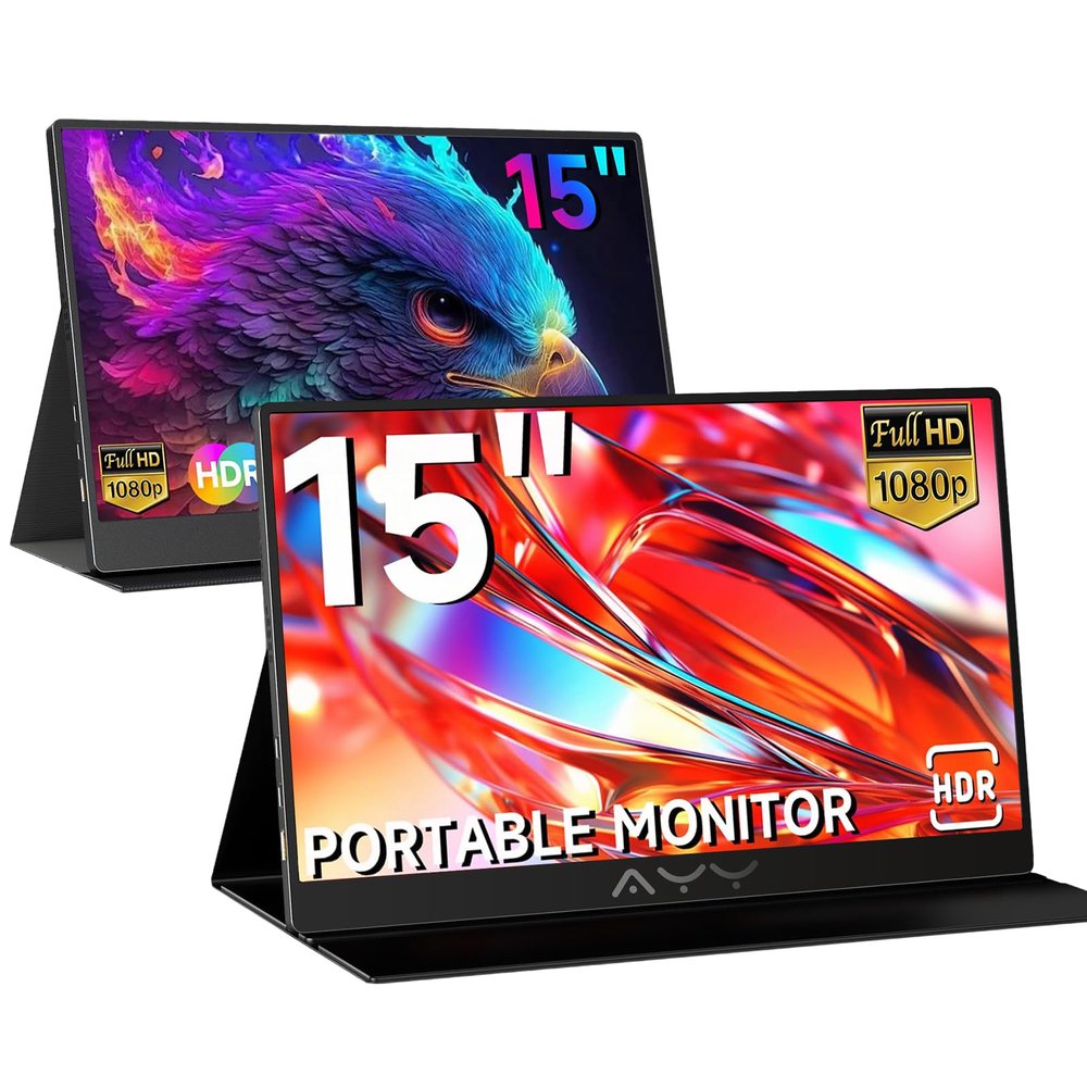 AYY Double 15inch Portable Monitor