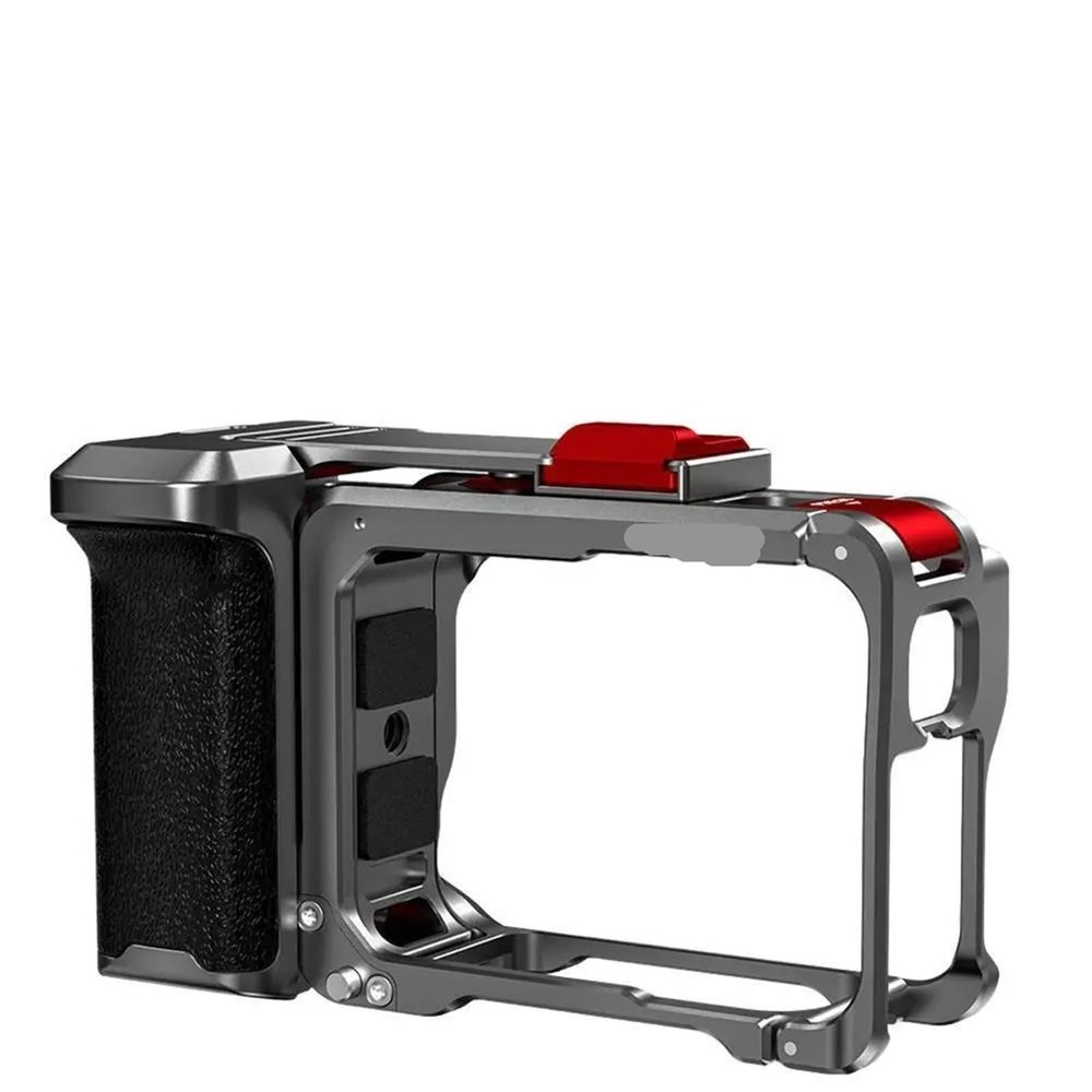 Compatible for Insta360 Ace/Ace Pro 1/2 - Ergonomic Metal Rabbit Cage, Quick Release Grip Mount for Street Photo & Vlog