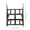 DECHOUS 3PCS Hard Drive Caddy Bracket Kit for Internal SSD Mounting Tray Holder Disk Bay Adapter Easy Installation No Drilling Required Stable Design view 2