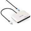4 Monitor Docking Station, WAVLINK Quad Monitors Adapter for M1/M2/M3/M4/Macbook Neo macOS, 140W PD in, 4 HDMI, Quad 4K Output, SMI Driver & Host USB3.2 Gen 2 Required view 1