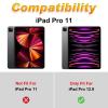 Case for iPad Pro 12.9 5th / 6th Generation Stand 2021/2022,Slim Soft Shockproof TPU Silicone Protective Back Shell Case for iPad Air 13 Inch M3/M2 (2025/2024),Red Love Hearts Rose view 2