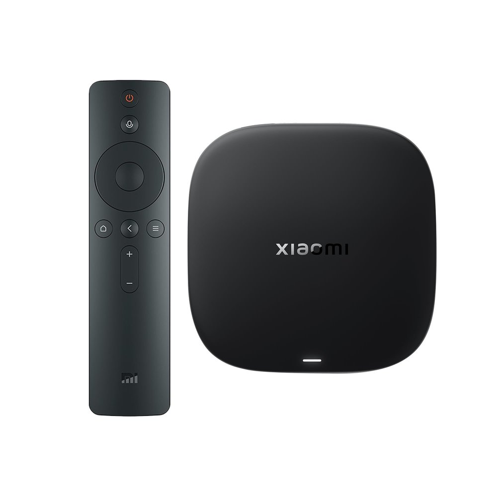 Xiaomi Android TV Box S 3rd Gen, 4K UHD Google TV Box Dolby Vision Atmos & DTS:X, 2GB + 32GB Storage WiFi 6 HDMI 2.1 360 Bluetooth Remote Voice Control for Television Internet Streaming Connection