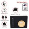 10" Single Slim ported sub Box Speaker Box subwoofer Enclosure Stereo car Audio Home Audio view 3
