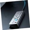 DECORNIJIA USB Hub Ports with Charging Port Independent Off Switch USB Expansion Transfer for Laptops and Computers for Simultaneous Data and Charging view 3