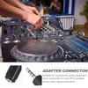 BAZEITFLOW 4PCS Female to Male Headset Adapter with Anti-Slip Texture Audio Converter for Microphones Smartphones Players Plug and Play Audio Coupler Random Color view 2