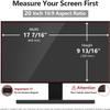 20 Inch Computer Privacy Screen Shield 2 Pack for 16:9 Widescreen Desktop view 2