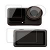 [1+1+1 pack] Screen Protector for DJI Osmo Action 6, Front and Rear Screen Protectors & Lens Protector for DJI Action 6 Camera, 9H Hardness Ultra Clear Tempered Glass ,Anti-Scratch Anti-Fingerprint view 1